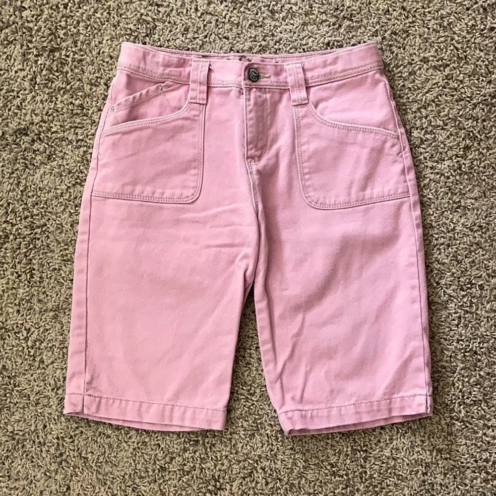 🎉Price Drop! Girls Size 14 Pink Shorts and White Shirt